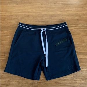 Navy Blue sweat shorts grand AC